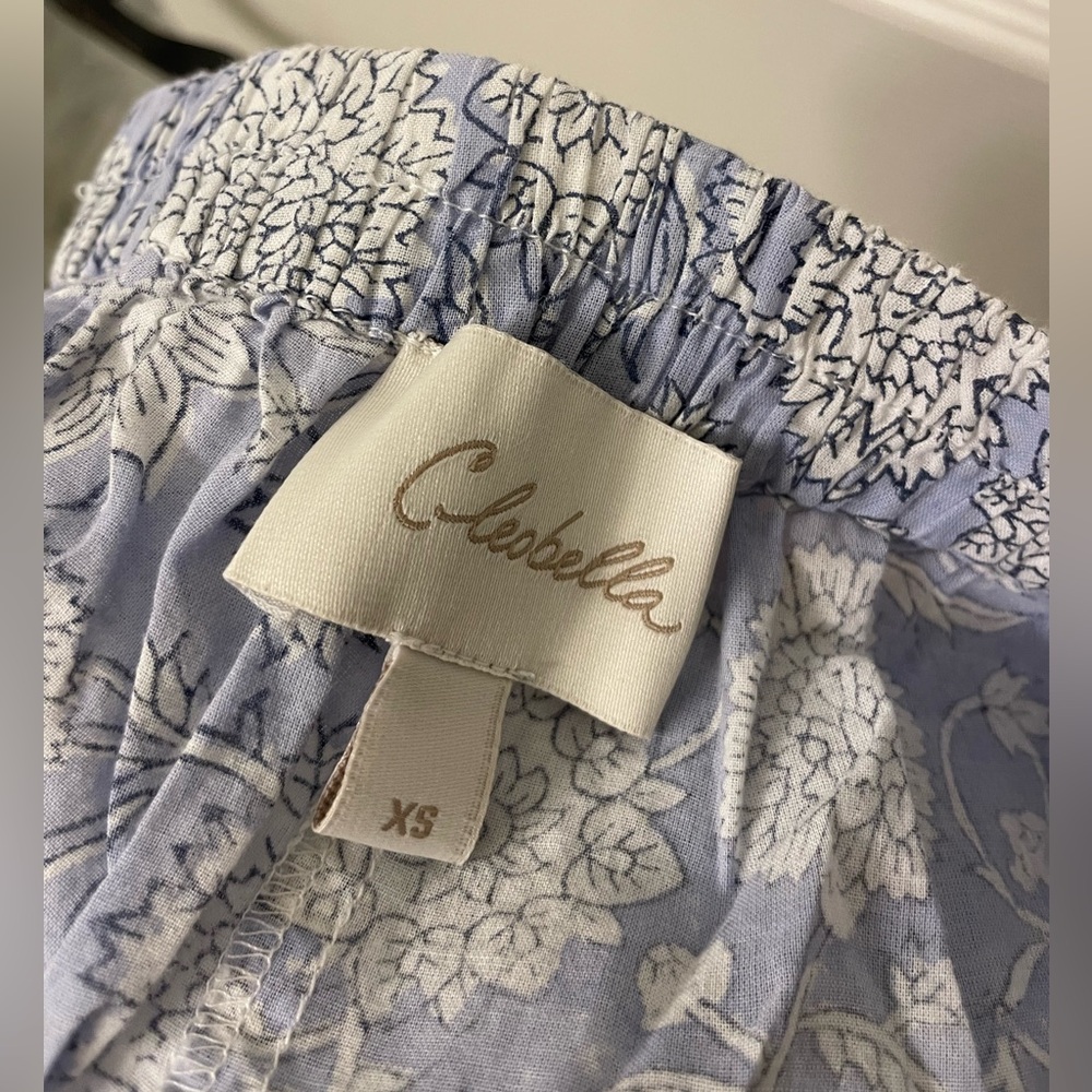 Cleobella Ruffled Cami Pajama Set in Hydrangea - Picture 13 of 15
